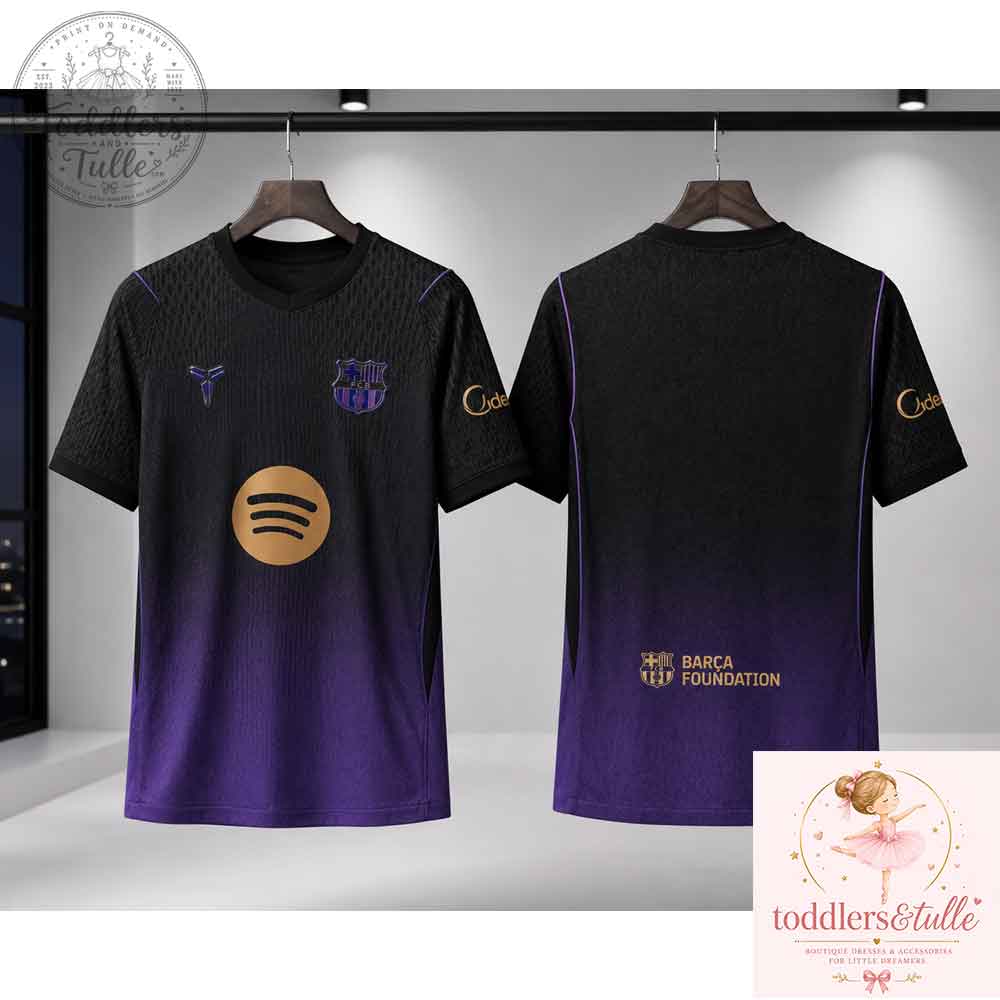 FC Barcelona x Kobe Mamba Special Edition Jersey (2) FC Barcelona x Kobe Mamba Special Edition Jersey – image 2 of 4
