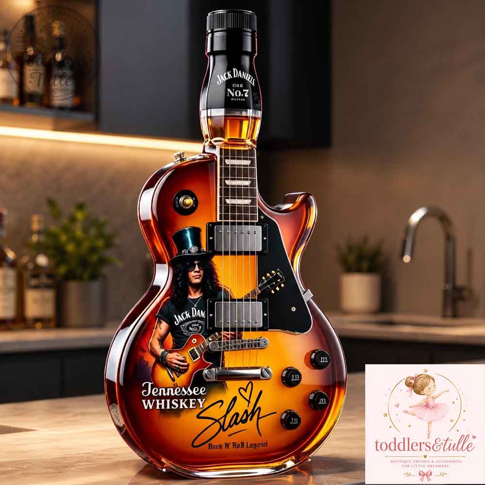 Jack Daniel's Slash Signature Edition Gibson Les Paul Guitar Whiskey (2) Jack Daniel's Slash Gibson Les Paul Guitar Whiskey Decanter – image 3 of 3