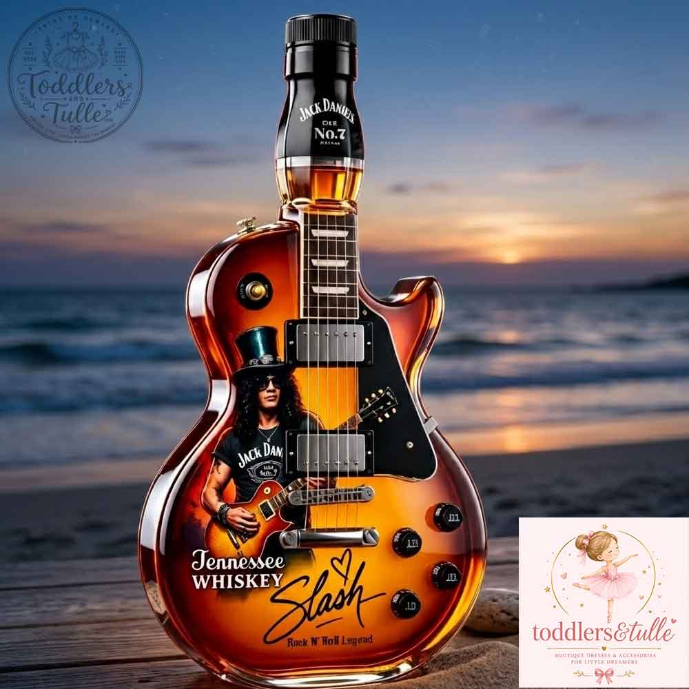 Jack Daniel's Slash Signature Edition Gibson Les Paul Guitar Whiskey (3) Jack Daniel's Slash Gibson Les Paul Guitar Whiskey Decanter – image 2 of 3