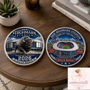 New Highmark Stadium Inaugural Season 2026 Commemorative Challenge Coin – Buffalo Bills Mafia Collectible 7 New Highmark Stadium Inaugural Season 2026 Commemorative Challenge Coin – Buffalo Bills Mafia Collectible
