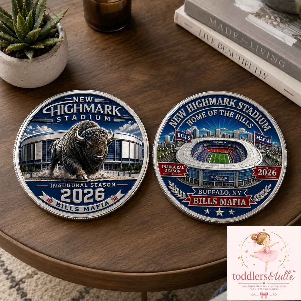 New Highmark Stadium Inaugural Season 2026 Commemorative Challenge Coin – Buffalo Bills Mafia Collectible (4) New Highmark Stadium Inaugural Season 2026 Commemorative Challenge Coin – Buffalo Bills Mafia Collectible – image 4 of 4