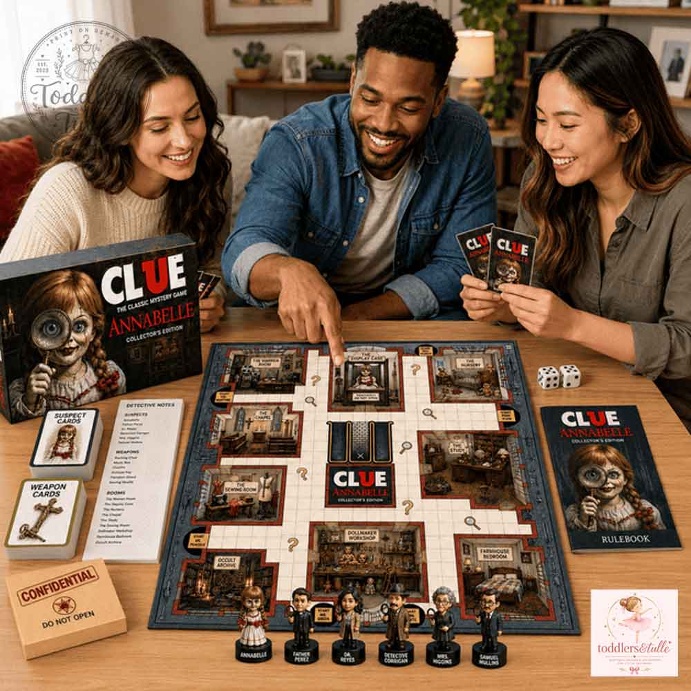 Clue Annabelle Collector’s Edition Classic Mystery Horror Board Game (3) Clue Annabelle Collector’s Edition Classic Mystery Horror Board Game – image 3 of 3