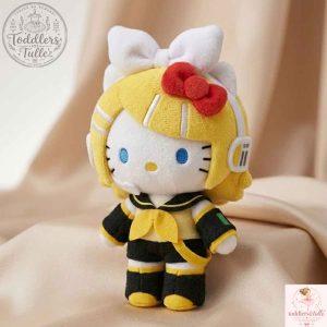 Hello Kitty x Kagamine Rin Plush Doll Toy – Sanrio Vocaloid Collaboration 3 Hello Kitty x Kagamine Rin Plush Doll Toy – Sanrio Vocaloid Collaboration