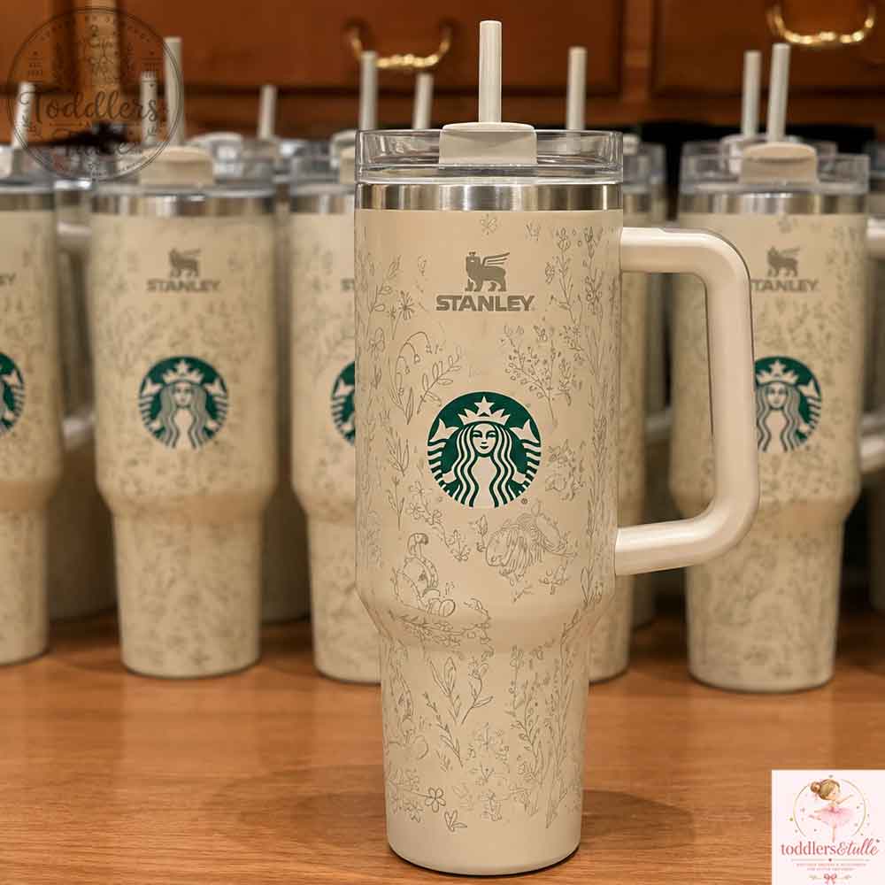 Stanley Winnie The Pooh Starbucks Tumbler 40oz (1) Stanley Winnie The Pooh Starbucks Tumbler 40oz – image 4 of 4
