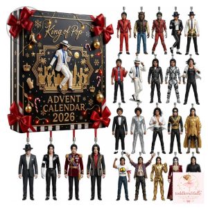 King of Pop Michael Jackson Christmas Countdown Advent Calendar 2026 4 King of Pop Michael Jackson Christmas Countdown Advent Calendar 2026
