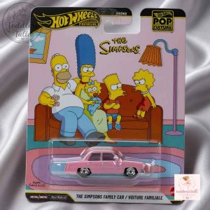 Hot Wheels Premium Pop Culture The Simpsons Family Car Die-Cast Vehicle 2 Hot Wheels Premium Pop Culture The Simpsons Family Car Die-Cast Vehicle