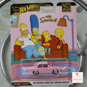 Hot Wheels Premium Pop Culture The Simpsons Family Car Die-Cast Vehicle 3 Hot Wheels Premium Pop Culture The Simpsons Family Car Die-Cast Vehicle