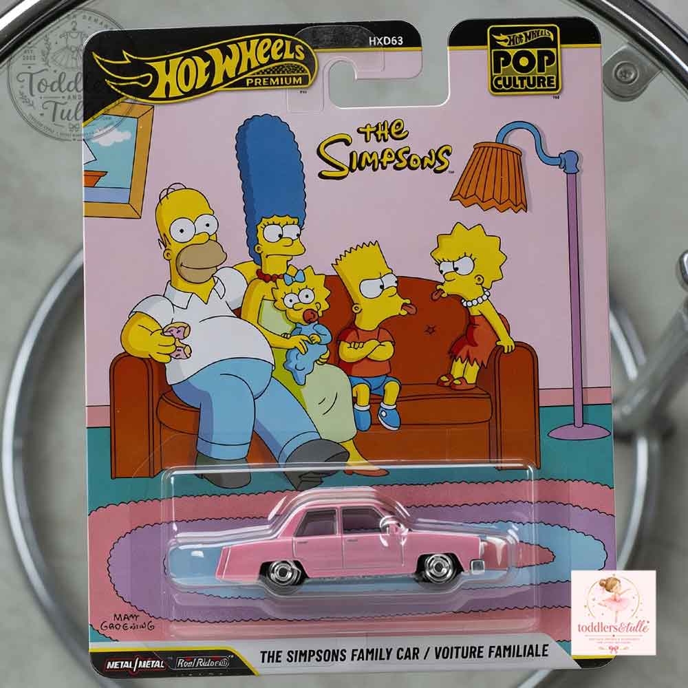 Hot Wheels Premium Pop Culture The Simpsons Family Car Die-Cast Vehicle (2) Hot Wheels Premium Pop Culture The Simpsons Family Car Die-Cast Vehicle – image 2 of 2