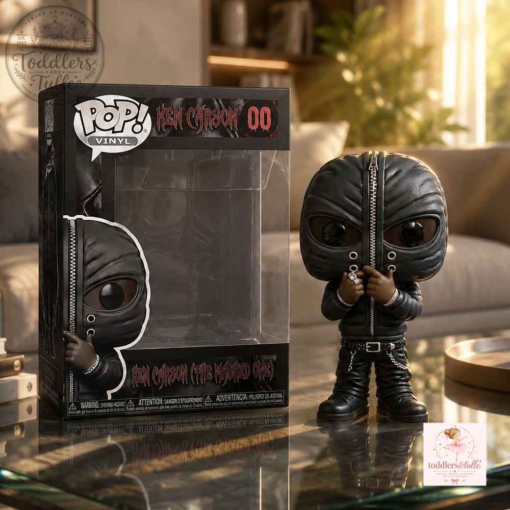 Ken Carson The Masked One #00 Custom Funko Pop Style Vinyl Figure Collectible Ken Carson The Masked One #00 Custom Vinyl Figure Collectible – image 2 of 3