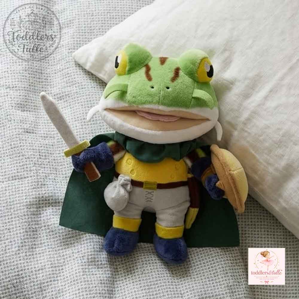 Chrono Trigger Frog Plush Doll (3) Chrono Trigger Frog Plush Doll – image 2 of 3