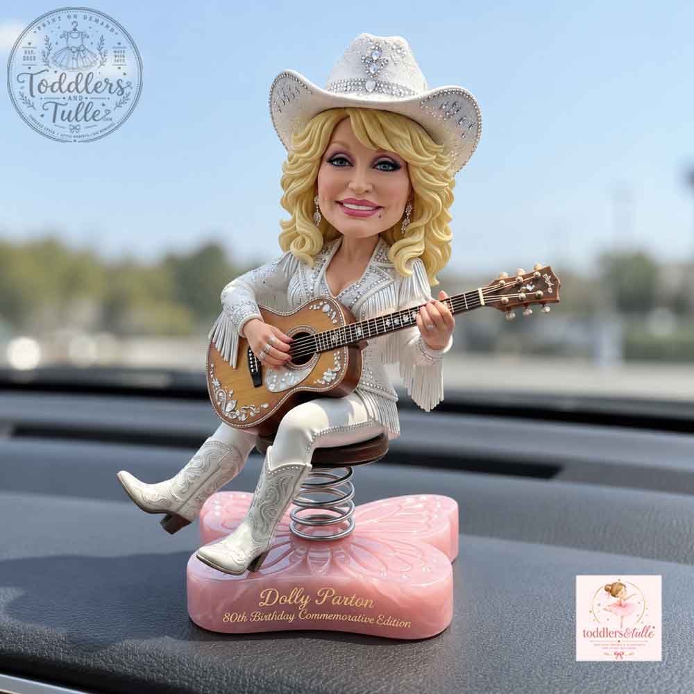 Dolly Parton 80th Birthday Commemorative Edition Bobblehead (2) Dolly Parton 80th Birthday Commemorative Edition Bobblehead – image 2 of 3
