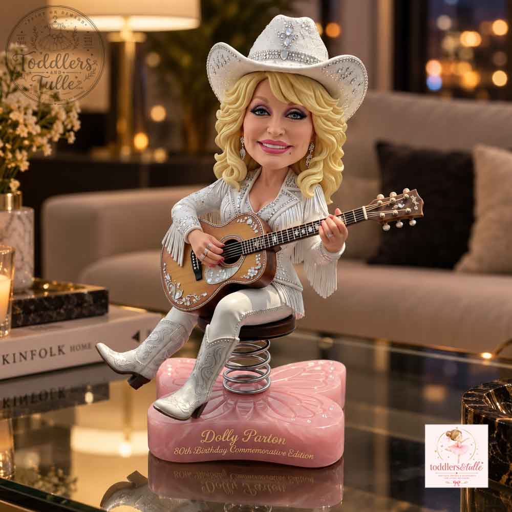 Dolly Parton 80th Birthday Commemorative Edition Bobblehead (3) Dolly Parton 80th Birthday Commemorative Edition Bobblehead – image 3 of 3