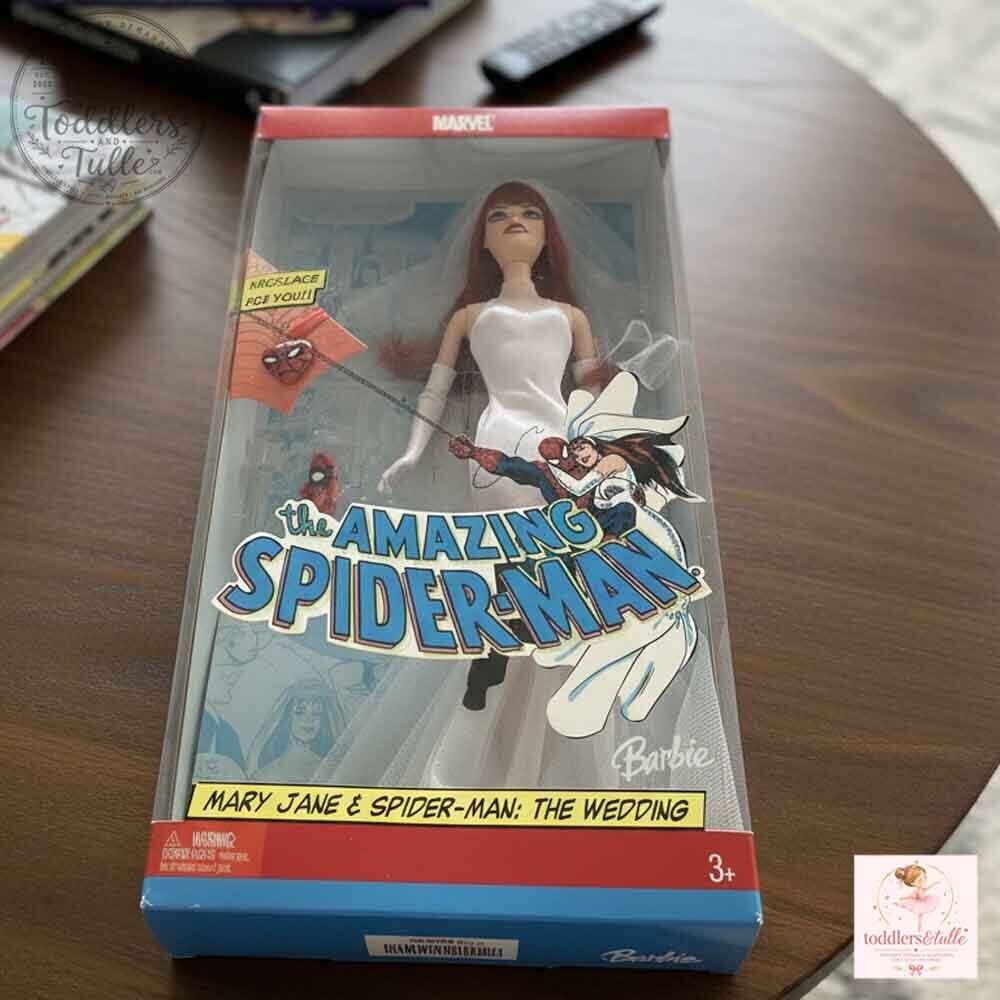 Barbie Marvel The Amazing Spider-Man Mary Jane The Wedding Doll Barbie Marvel Spider-Man Mary Jane Wedding Doll – image 2 of 3