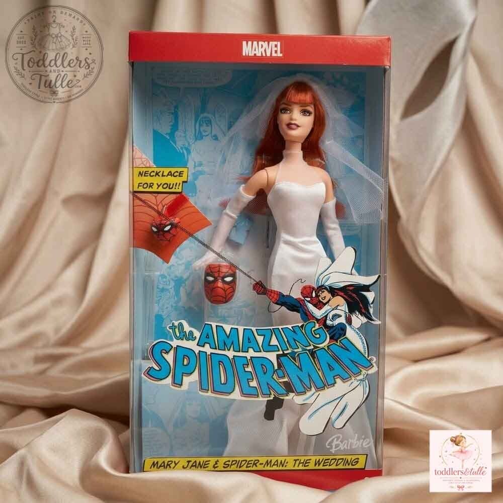 Barbie Marvel The Amazing Spider-Man Mary Jane The Wedding Doll Barbie Marvel Spider-Man Mary Jane Wedding Doll – image 3 of 3
