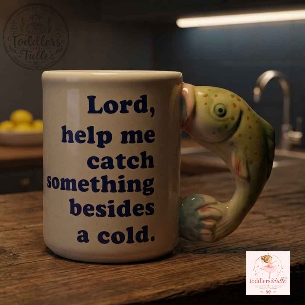 Funny Fish Lord Help Me Catch Something Besides a Cold Handle Coffee Mug (2) Funny Fish Lord Help Me Catch Something Besides a Cold Handle Coffee Mug – image 2 of 3