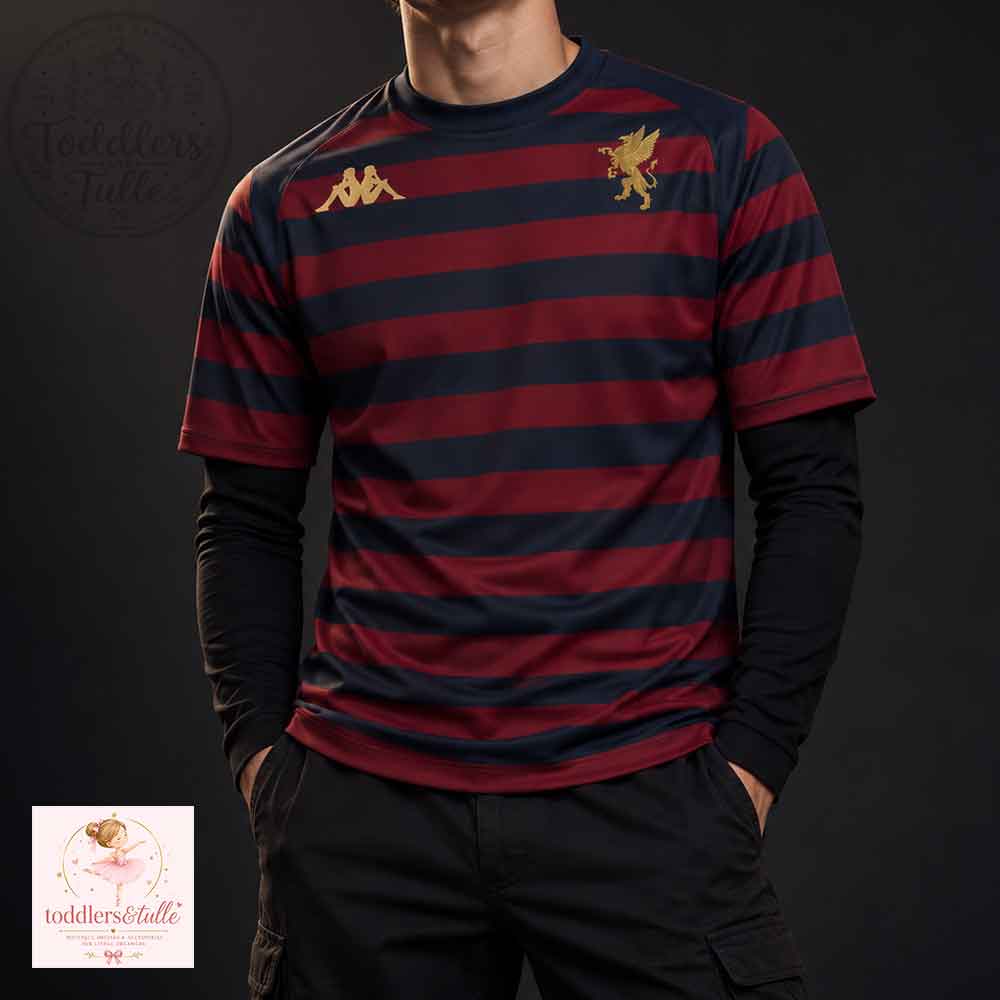 Kappa Genoa CFC 133rd Anniversary Third Shirt Rossoblù Soccer Jersey Kappa Genoa CFC 133rd Anniversary Third Kit Rossoblù Soccer Jersey – image 2 of 3