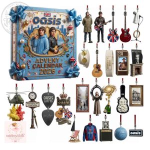 Oasis 2026 Advent Calendar Liam & Noel Gallagher Collectible Ornaments 4 Oasis 2026 Advent Calendar Liam & Noel Gallagher Collectible Ornaments