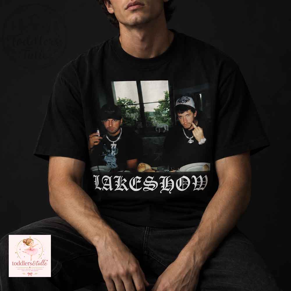 Luka & Austin Lakeshow T-shirt (2) Luka & Austin Lakeshow T-shirt – image 3 of 4