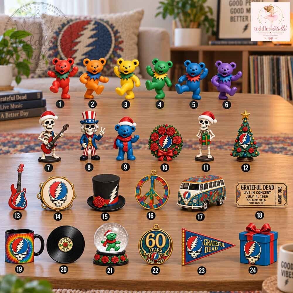 Grateful Dead 60th Anniversary Advent Calendar 2026 4 Grateful Dead 60th Anniversary Advent Calendar 2026