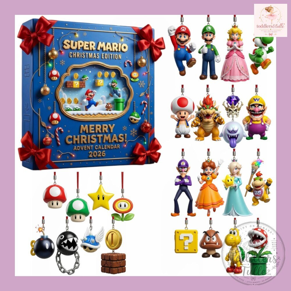 Super Mario Christmas Edition Advent Calendar 2026 3 Super Mario Christmas Edition Advent Calendar 2026