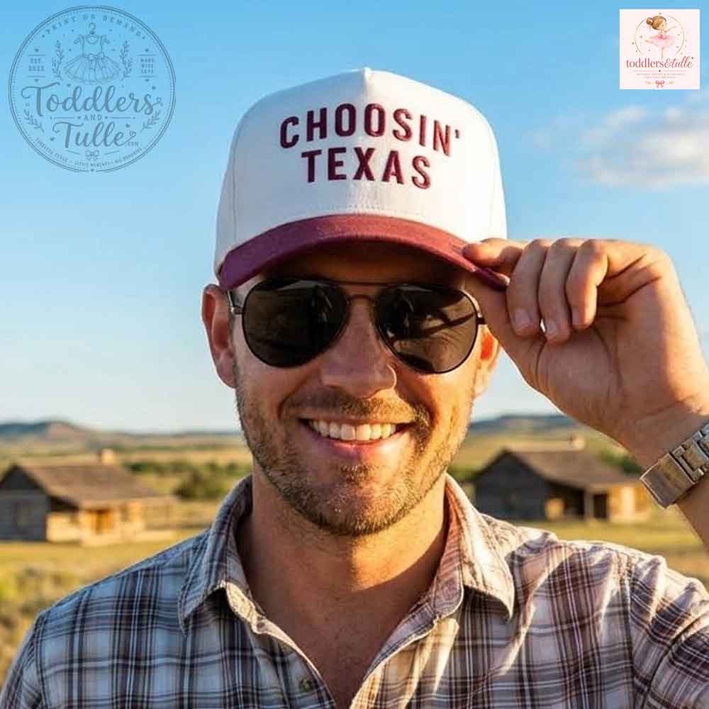 Choosin' Texas Trucker Hat (3) Choosin' Texas Trucker Hat – image 3 of 3