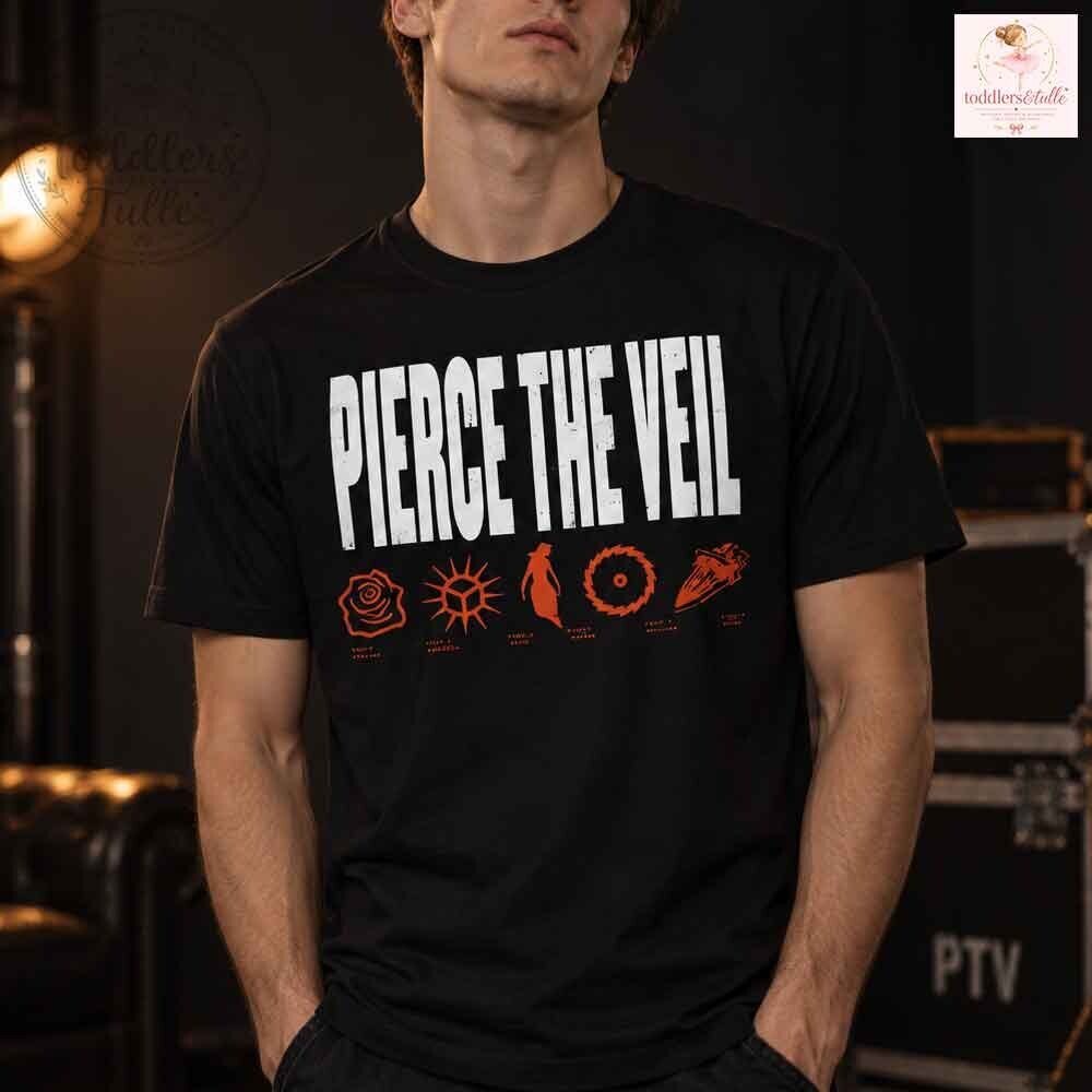 Pierce The Veil The Homecoming San Diego Petco Park 2026 Tour T-Shirt 5 Pierce The Veil The Homecoming San Diego Petco Park 2026 Tour T-Shirt