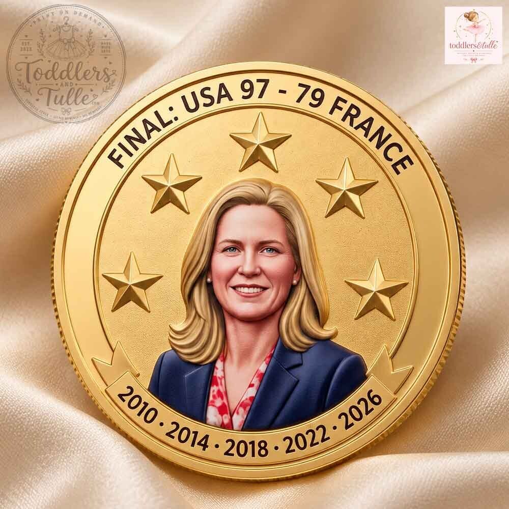 USA Women's Basketball FIBA World Cup 2026 Champions Commemorative Coin 5 USA Women