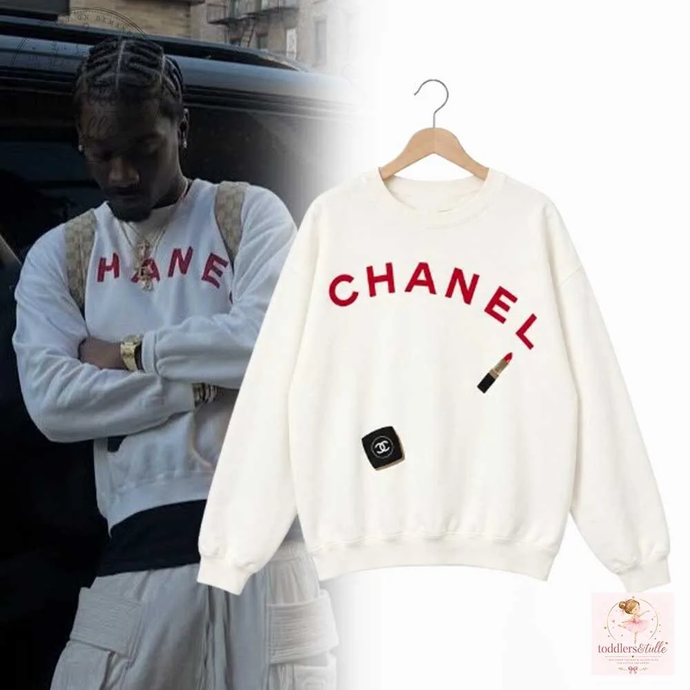 BruceDropEmOff wearing Chanel Red Lipstick Sweater 3 BruceDropEmOff wearing Chanel Red Lipstick Sweater