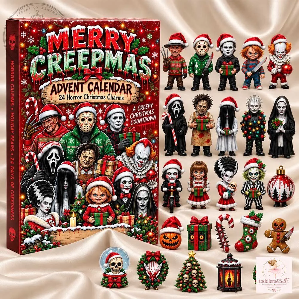 Merry Creepmas Horror Advent Calendar 2026 – 24 Days of Creepy Christmas Horror Collectibles
