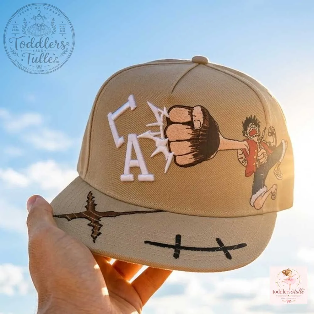 One Piece Luffy LA Dodgers Cream Hat 2026 (2) One Piece Luffy LA Dodgers Cream Hat 2026 – image 2 of 3