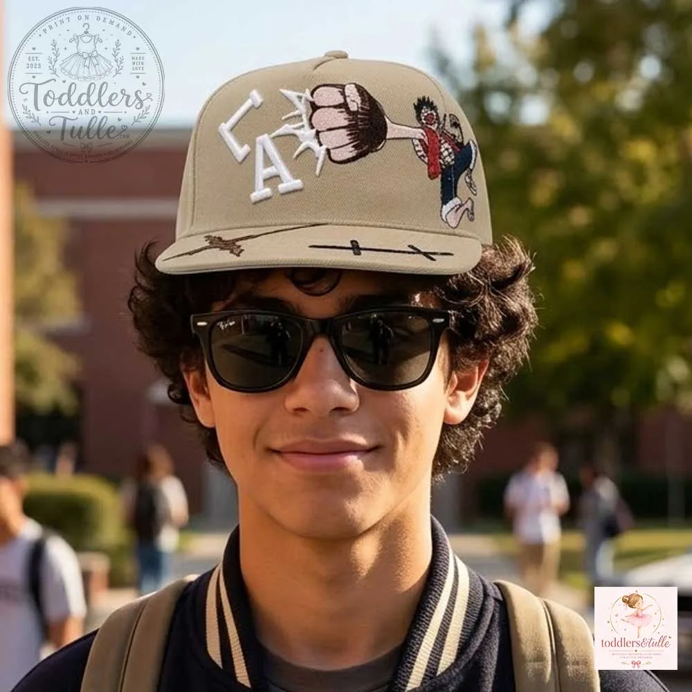 One Piece Luffy LA Dodgers Cream Hat 2026 (3) One Piece Luffy LA Dodgers Cream Hat 2026 – image 3 of 3
