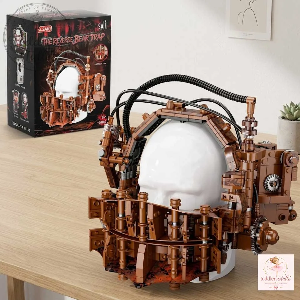 JAKI SAW Movie The Reverse Bear Trap Building Blocks Set (2) JAKI SAW Movie The Reverse Bear Trap Building Blocks Set – image 3 of 3