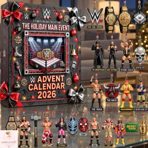 WWE Advent Calendar 2026 – The Holiday Main Event Christmas Countdown 7 WWE Advent Calendar 2026 – The Holiday Main Event Christmas Countdown