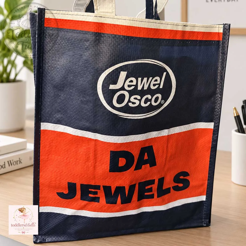Jewel-Osco Da Jewels Reusable Grocery Shopping Tote Bag