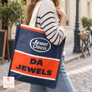 Jewel-Osco "Da Jewels" Reusable Grocery Shopping Tote Bag 4 Jewel-Osco Da Jewels Reusable Grocery Shopping Tote Bag