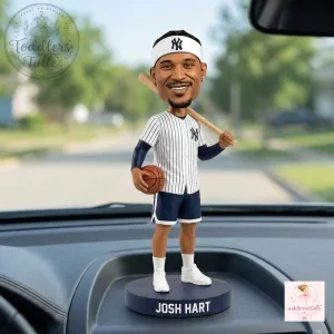 Josh Hart New York Yankees Pinstripe Jersey Bobblehead Figurine Limited Edition