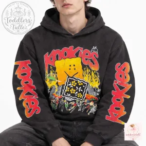BTS Jungkook Kapital Buster Peckish Rainbowy SWT Print Hoodie Shirt