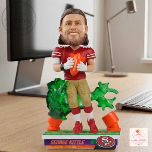 George Kittle San Francisco 49ers Nickelodeon Slime Bobblehead Figure