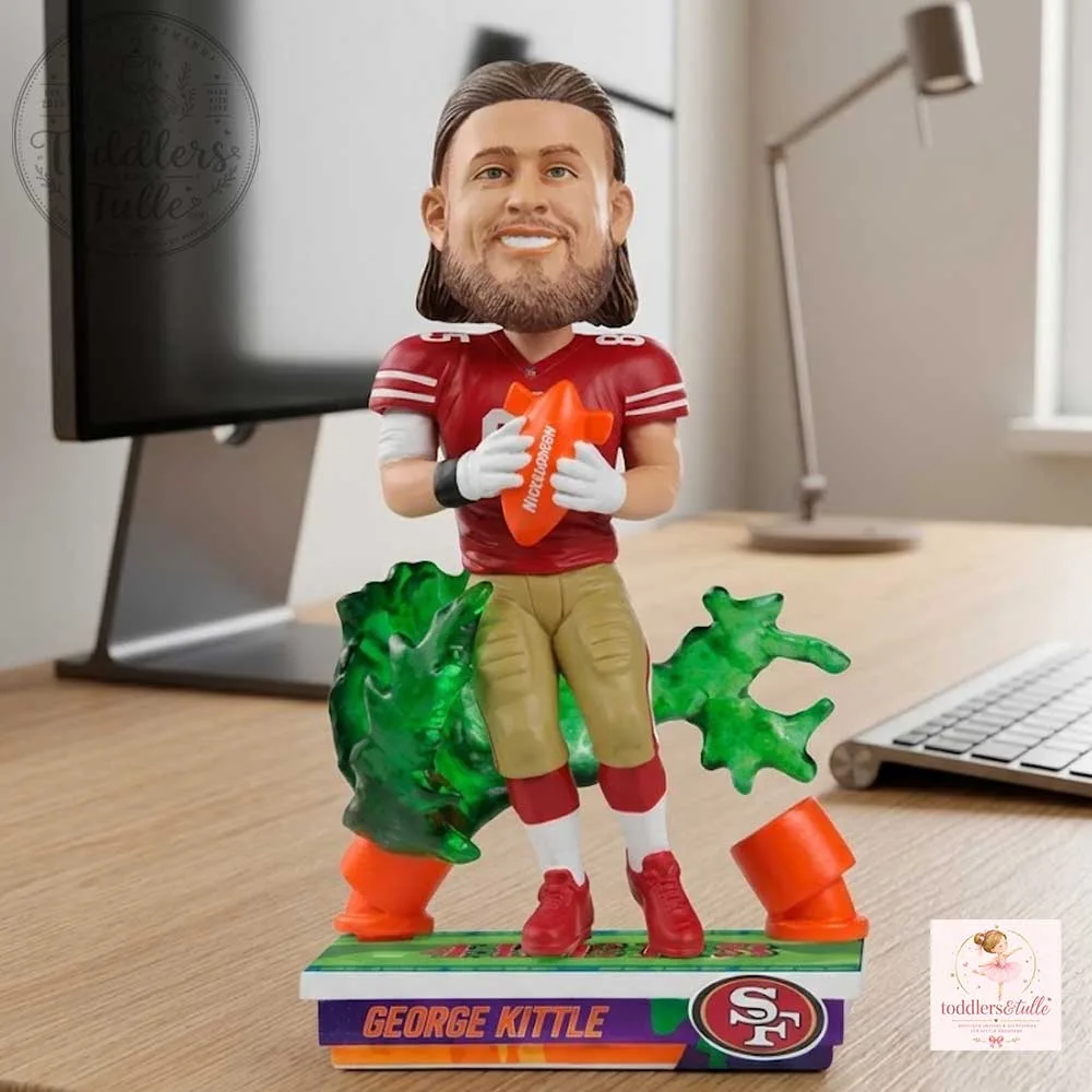 George Kittle San Francisco 49ers Nickelodeon Slime Bobblehead Figure