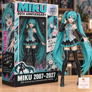 Hatsune Miku 20th Anniversary 2007–2027 Commemorative Edition Collectible Figure 5 Hatsune Miku 20th Anniversary 2007–2027 Commemorative Edition Collectible Figure