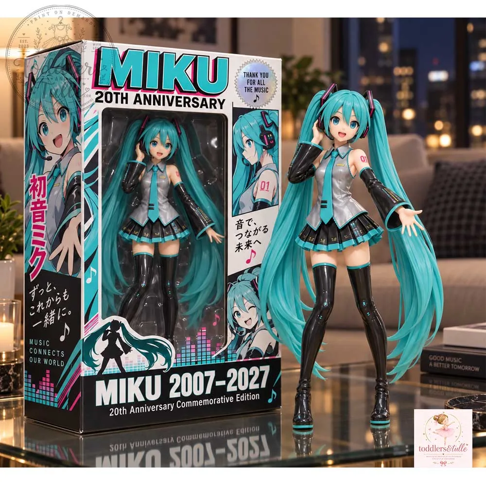 Hatsune Miku 20th Anniversary 2007–2027 Commemorative Edition Collectible Figure