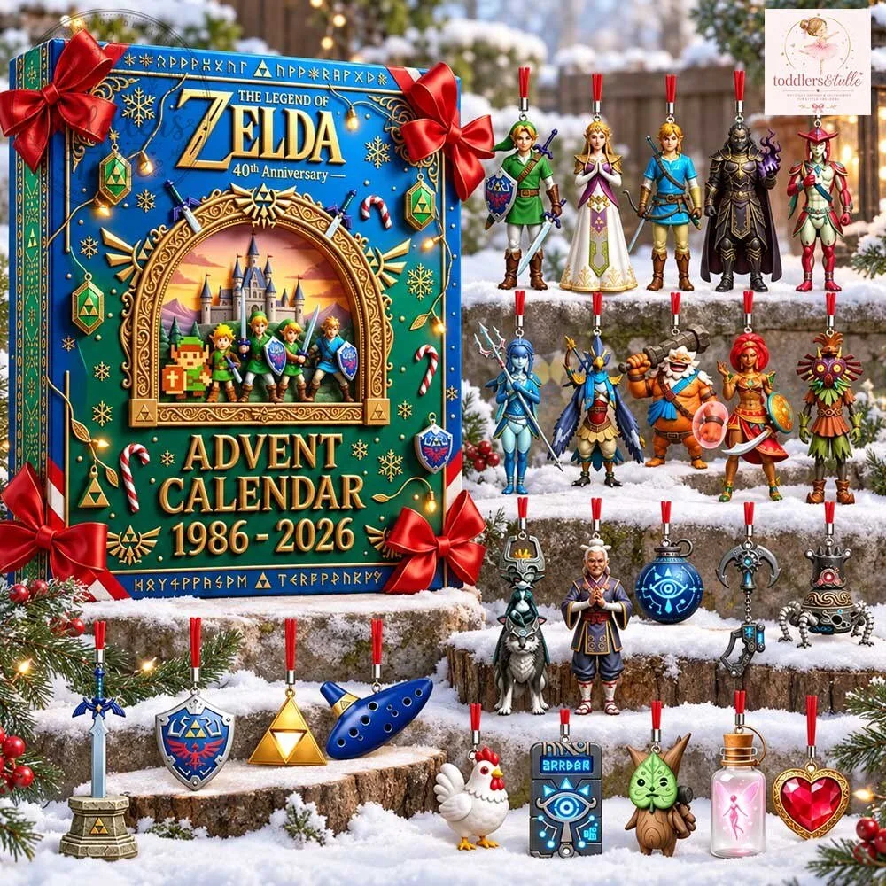 The Legend of Zelda 40th Anniversary Advent Calendar 2026 Christmas Gift
