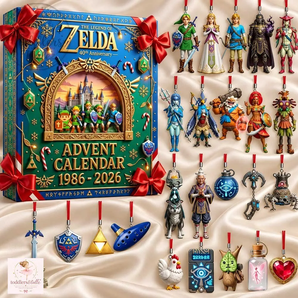 The Legend of Zelda 40th Anniversary Advent Calendar 2026 Christmas Gift 5 The Legend of Zelda 40th Anniversary Advent Calendar 2026 Christmas Gift