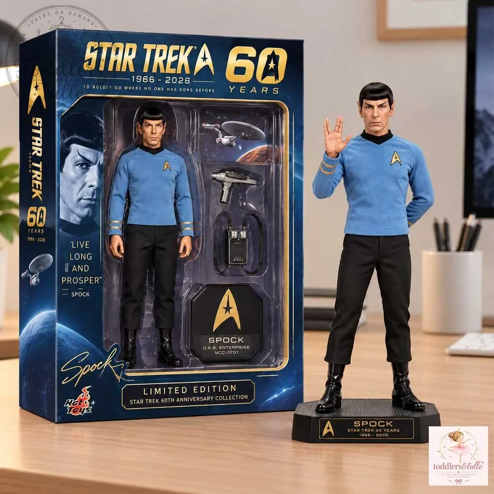Hot Toys Star Trek 60th Anniversary Spock Collectible Figure Limited Edition