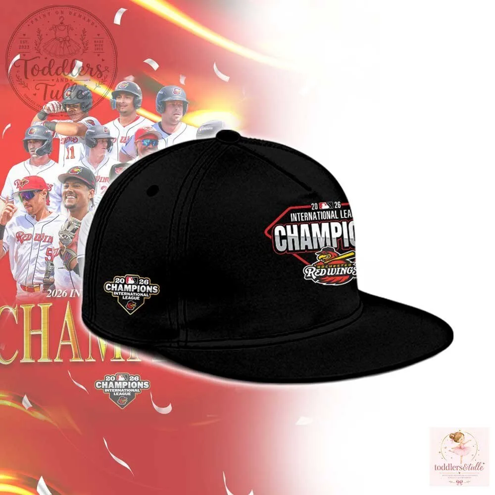 Rochester Red Wings 2026 International League Champions Snapback Hat