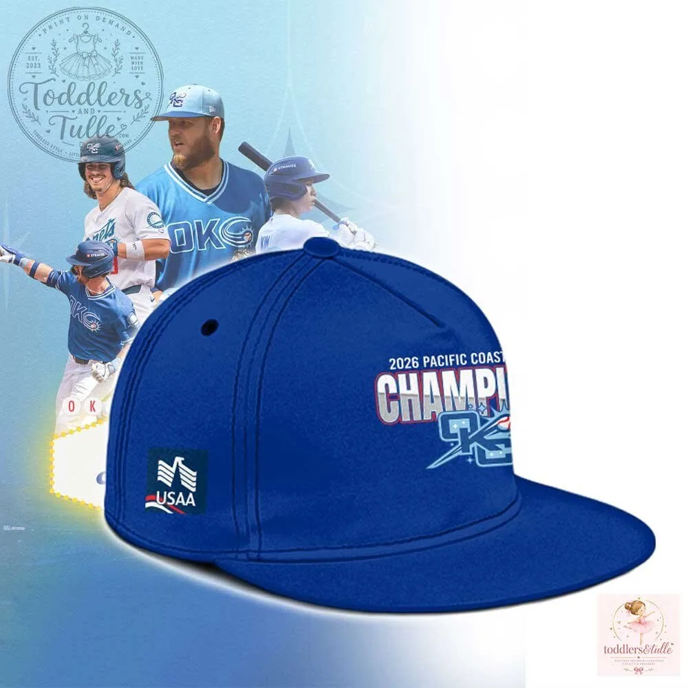 2026 Pacific Coast Champions OKC Baseball Snapback Hat