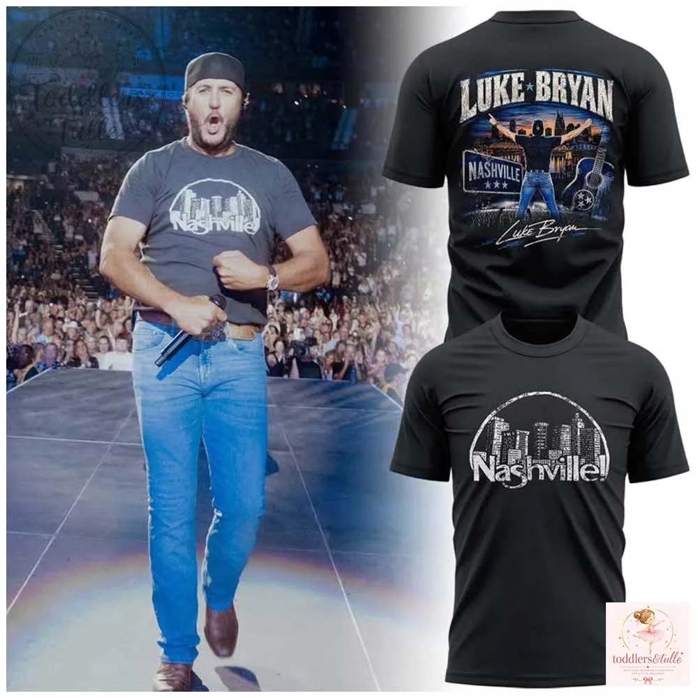 Luke Bryan Nashville Skyline Concert 2026 T-Shirt