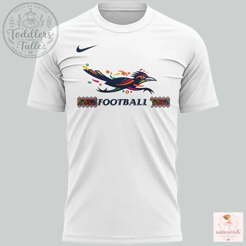 UTSA Roadrunners Hispanic Heritage White T-Shirt 6 UTSA Roadrunners Hispanic Heritage White T-Shirt