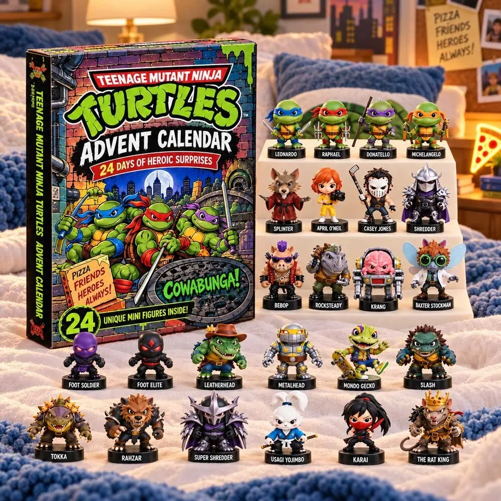 Teenage Mutant Ninja Turtles 2026 Advent Calendar 3 Teenage Mutant Ninja Turtles 2026 Advent Calendar