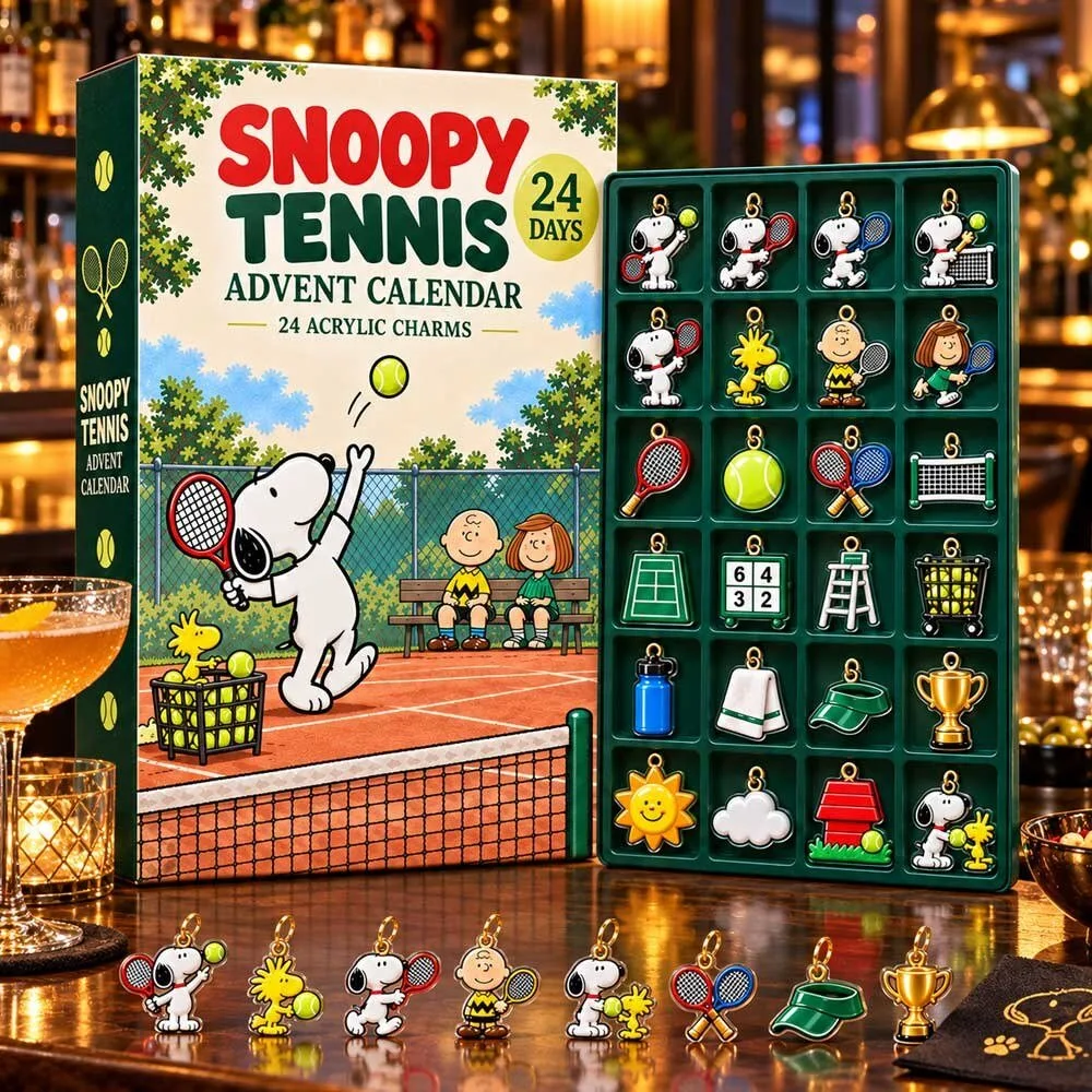Peanuts Snoopy Tennis Advent Calendar 2026